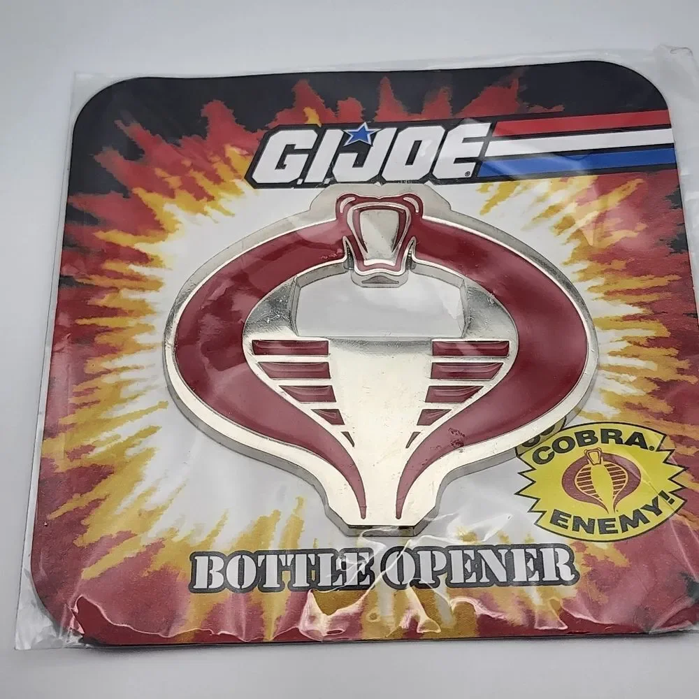 NWT G.I. Joe Cobra Bottle Opener